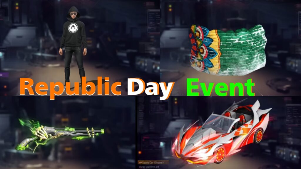 Free Fire Republic day event