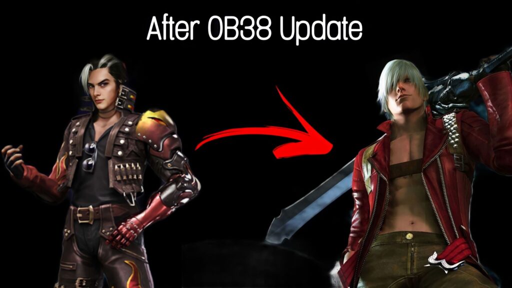 big changes after free fire ob38 update