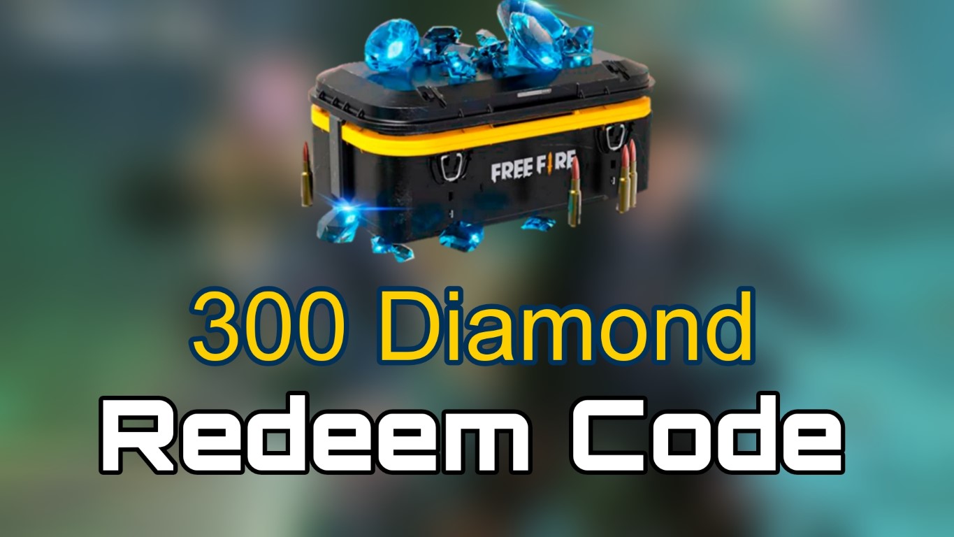 free fire max 300 diamond redeem code