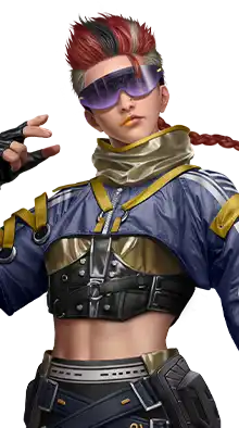 Free Fire Xayne character png