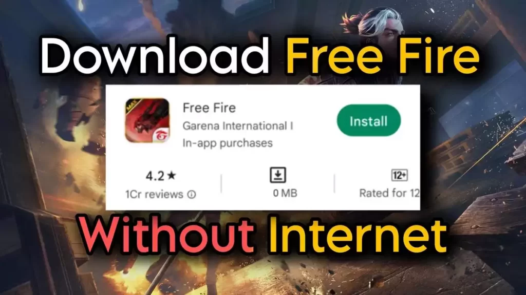 free fire 0mb download