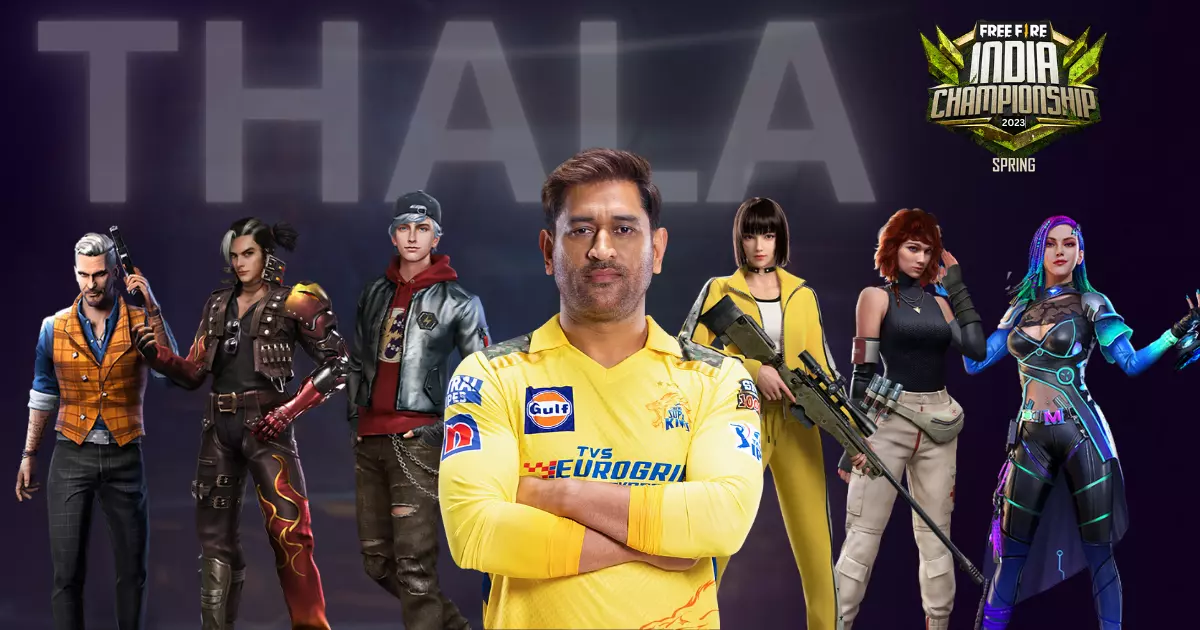 Free Fire India Brand Ambassador and esport announce