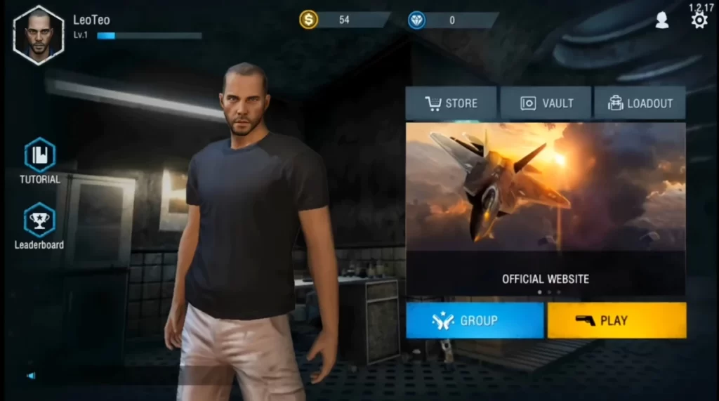 free fire first character