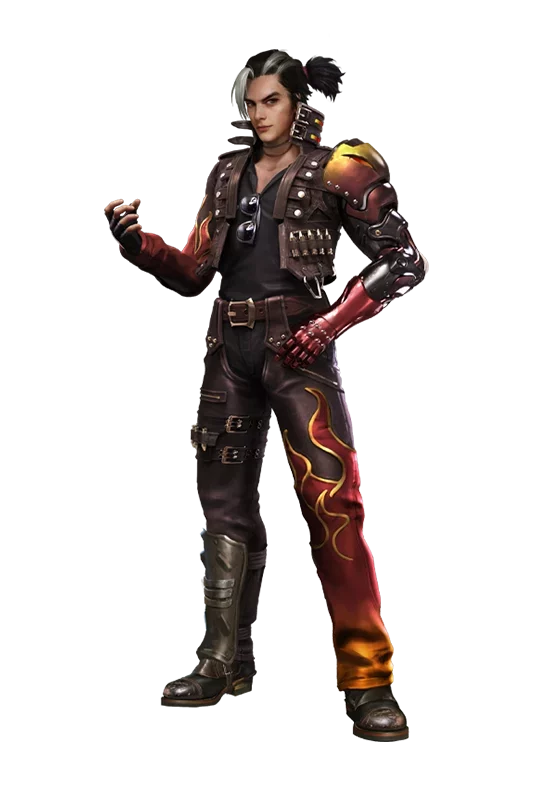 Free Fire Hayato Character PNG 