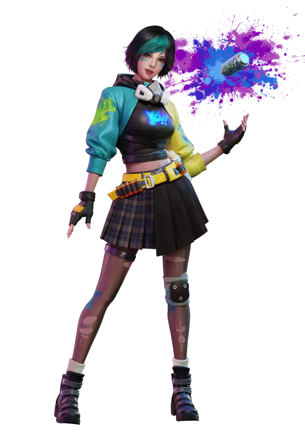 free fire steffie character